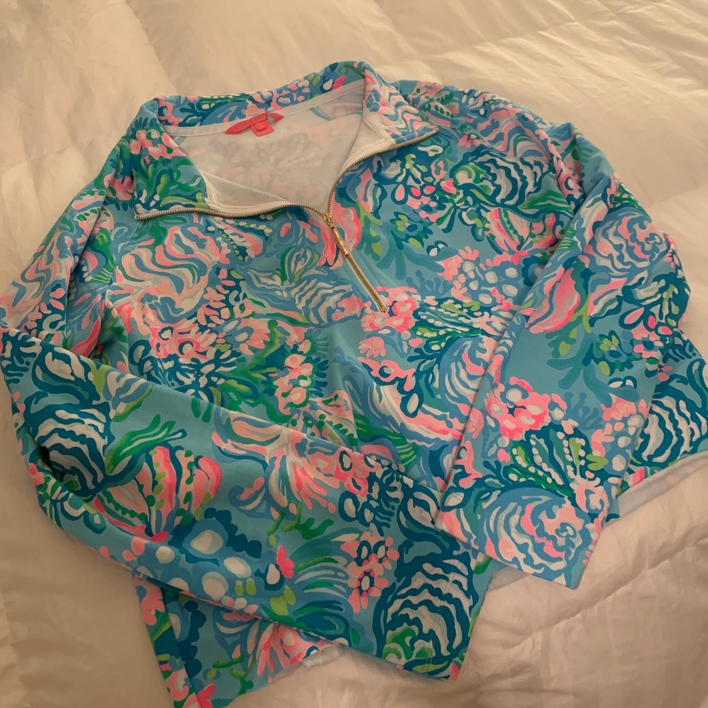 NWOT Lilly Pulitzer Cropped Pullover